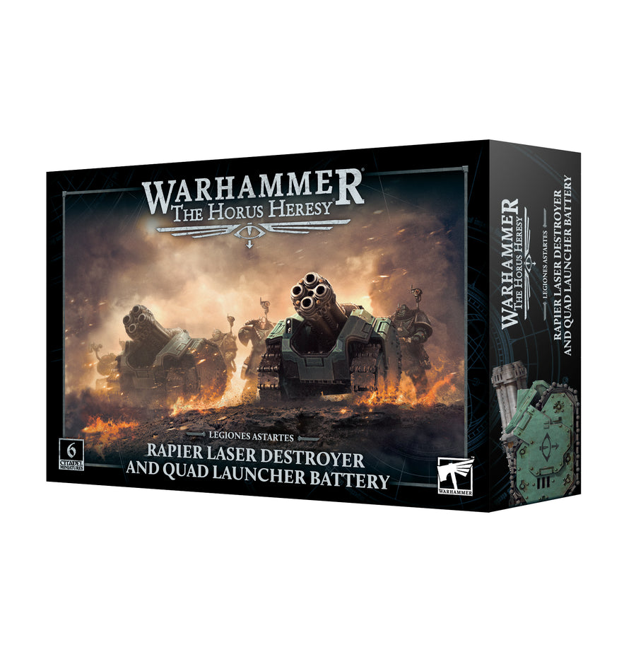 Warhammer Horus Heresy: Legiones Astartes - Rapier Laser Destroyer and Quad Launcher Battery
