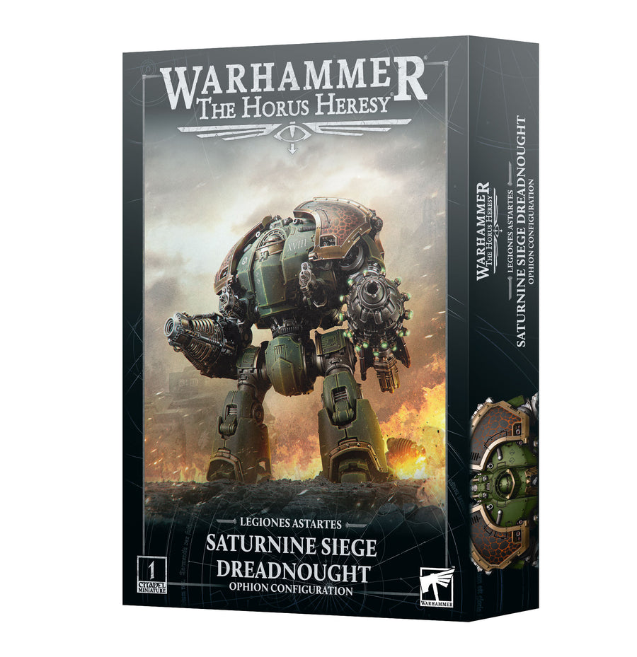 Warhammer Horus Heresy: Legiones Astartes - Saturnine Siege Dreadnought – Ophion Configuration