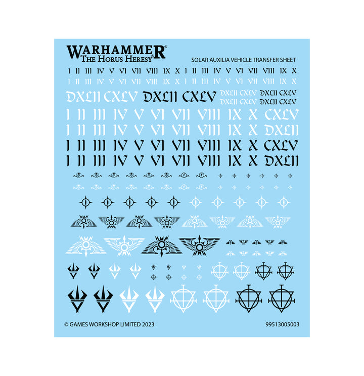 Warhammer Horus Heresy: Solar Auxilia - Hermes Sentinel Squadron