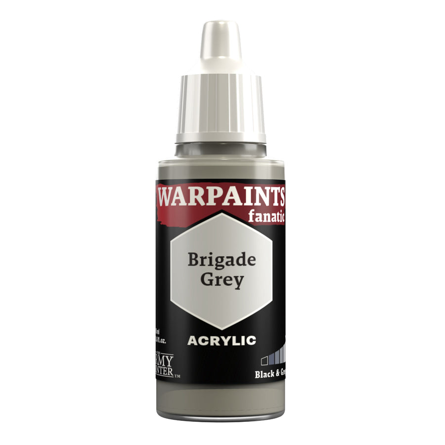 Warpaints Fanatic: Brigade Grey (The Army Painter) (WP3006P) (6)