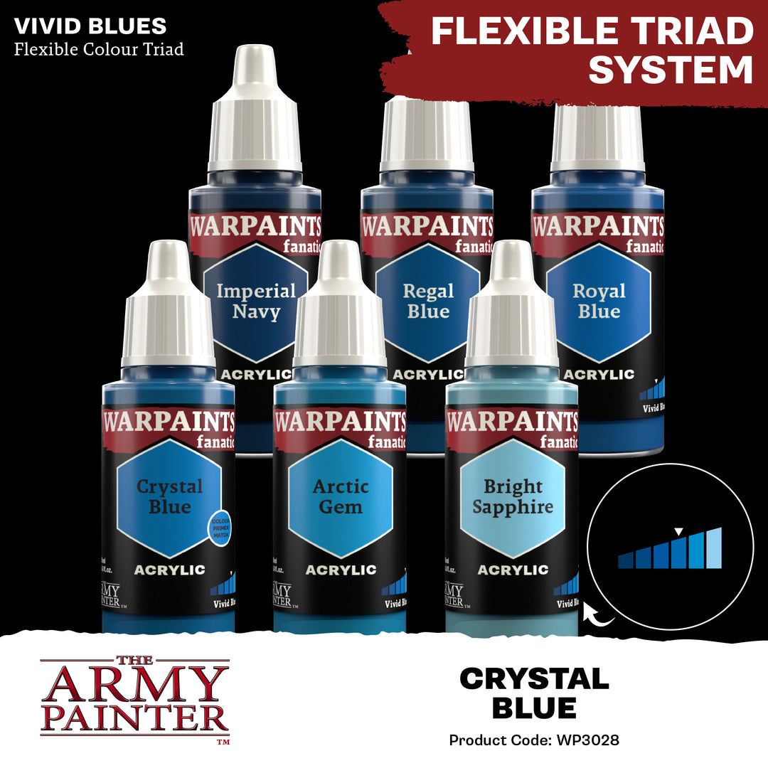 Warpaints Fanatic: Crystal Blue (The Army Painter) (WP3028P) (28)