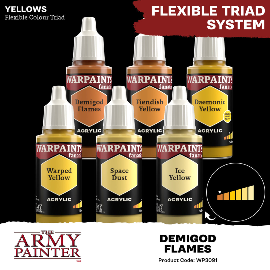 Warpaints Fanatic: Demigod Flames (The Army Painter) (WP3091P) (91)