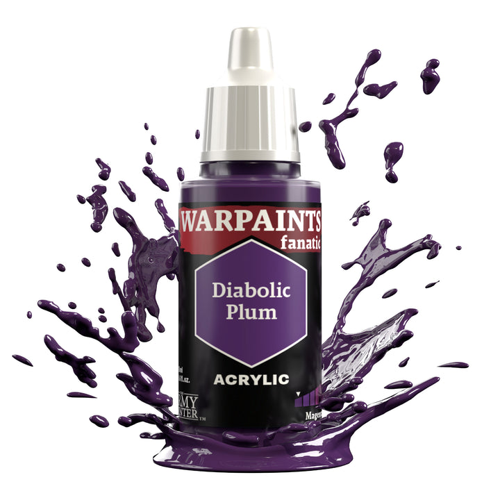 Warpaints Fanatic: Diabolic Plum (The Army Painter) (WP3133P) (133)