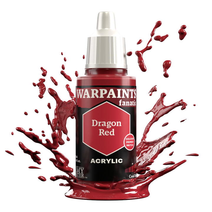 Warpaints Fanatic: Dragon Red (The Army Painter) (WP3117P) (117)