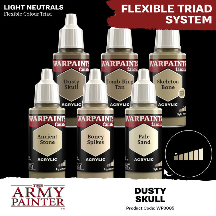 Warpaints Fanatic: Dusty Skull (The Army Painter) (WP3085P) (85)