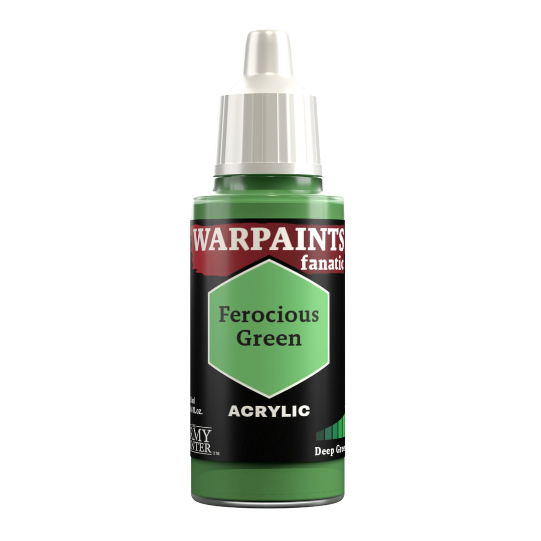 Warpaints Fanatic: Ferocious Green (The Army Painter) (WP3054P) (54)