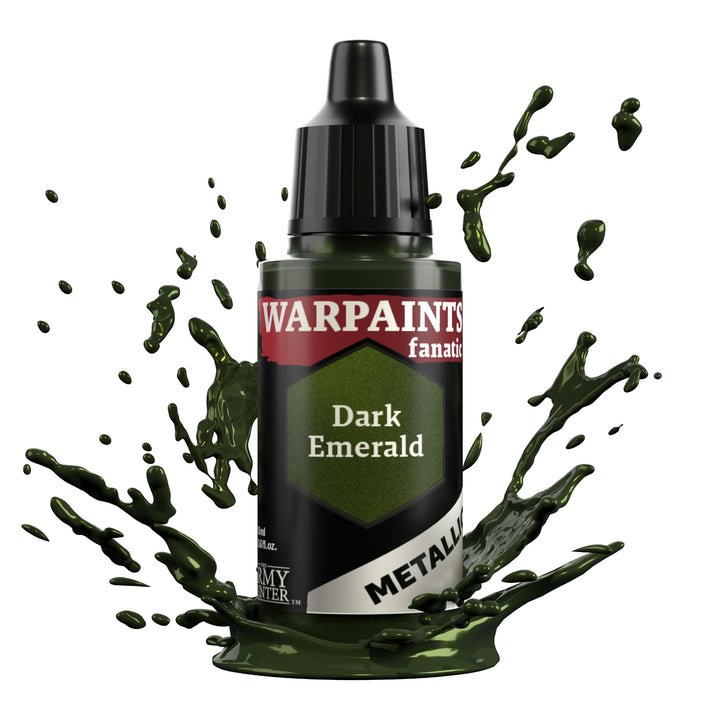 Warpaints Fanatic Metallic: Dark Emerald (The Army Painter) (WP3196P) (196)