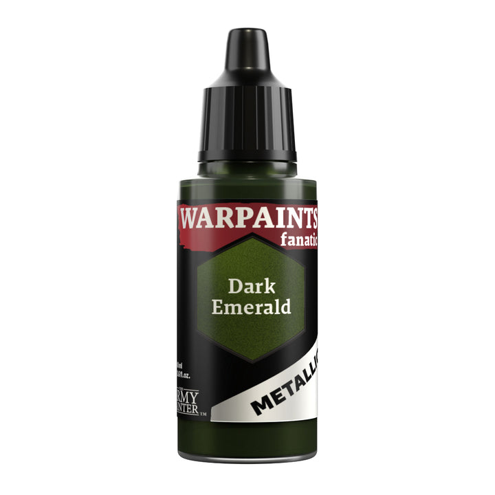 Warpaints Fanatic Metallic: Dark Emerald (The Army Painter) (WP3196P) (196)