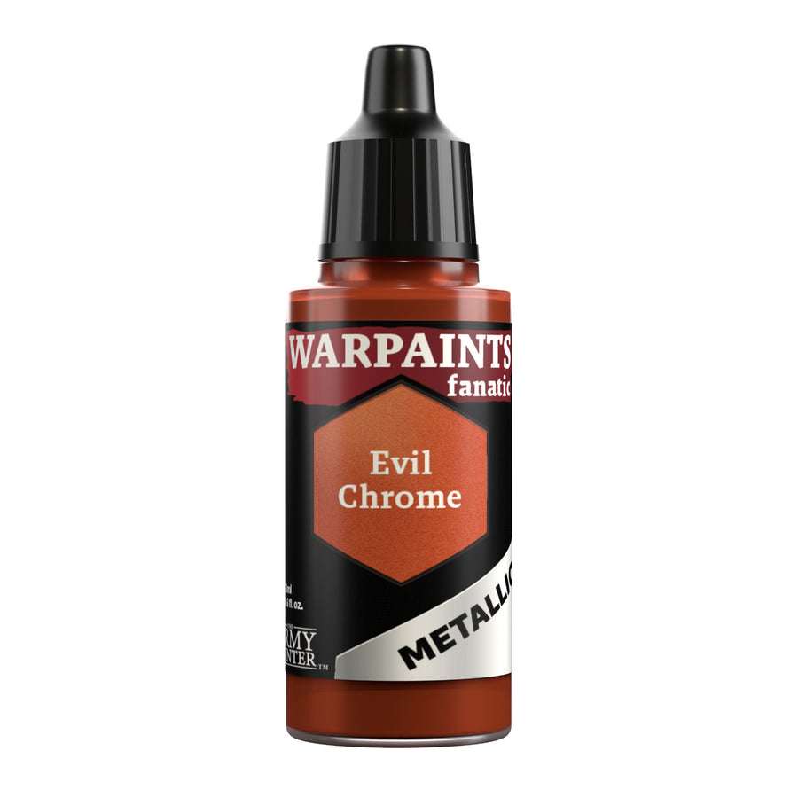 Warpaints Fanatic Metallic: Evil Chrome (The Army Painter) (WP3185P) (185)