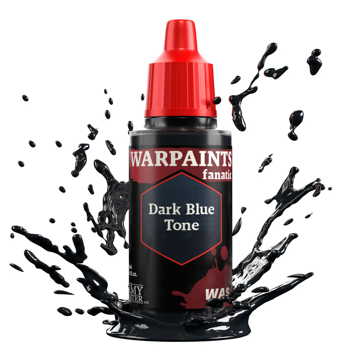 Warpaints Fanatic Wash: Dark Blue Tone (The Army Painter) (WP3211P) (211)