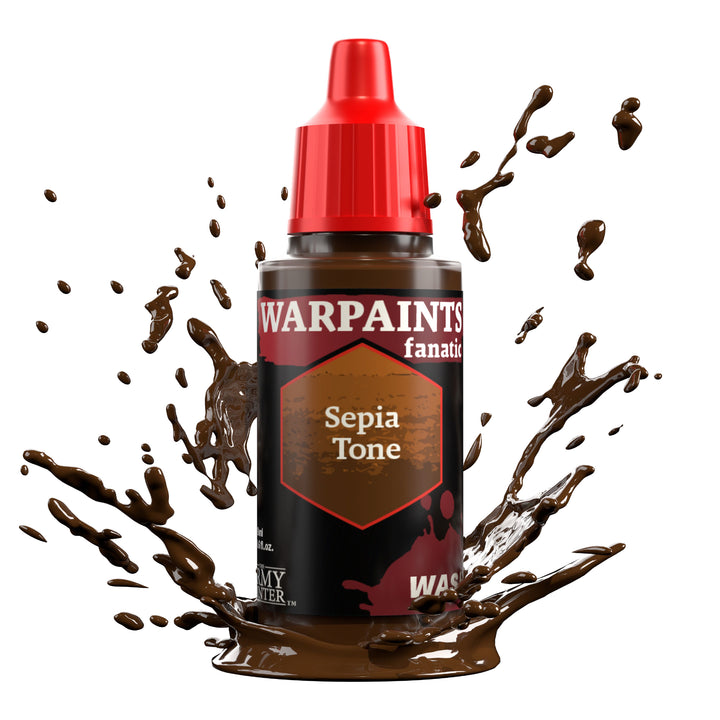 Warpaints Fanatic Wash: Sepia Tone (The Army Painter) (WP3203P) (203)