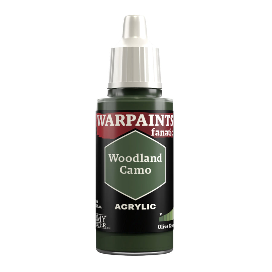 Warpaints Fanatic: Woodland Camo (The Army Painter) (WP3067P) (67)
