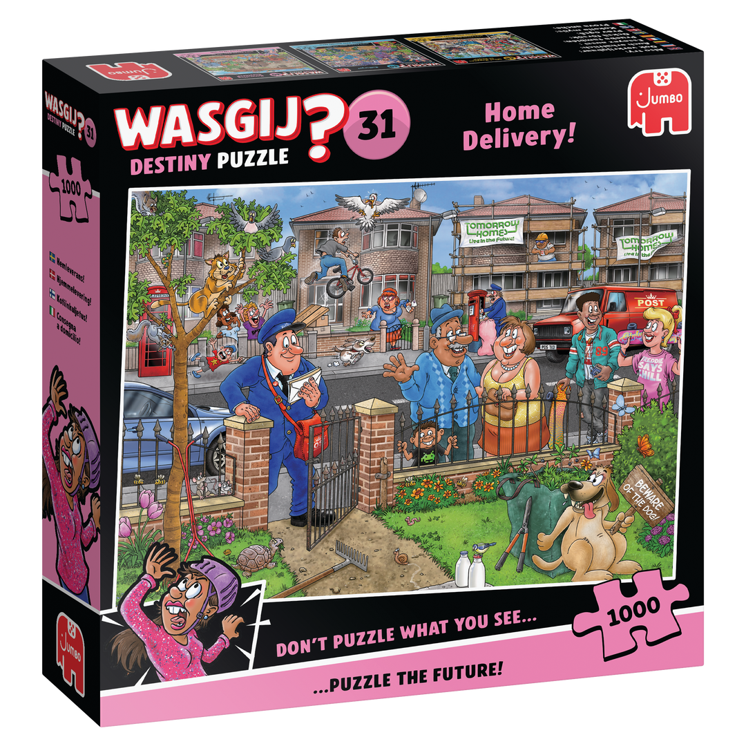Wasgij Destiny 31: Home Delivery! (1000 brikker)