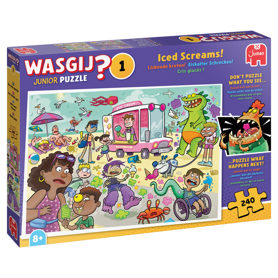 Wasgij Junior 1: Iced Screams! (240 brikker)