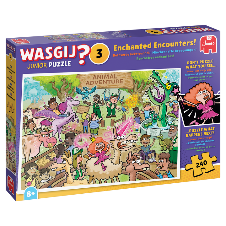 Wasgij Junior 3: Enchanted Encounters! (240 brikker)