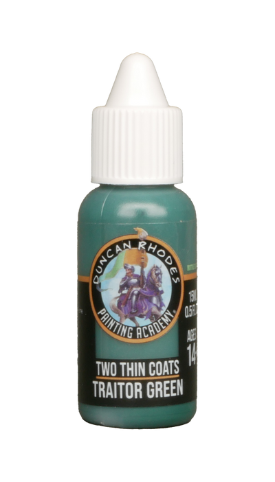 Two Thin Coats: Traitor Green