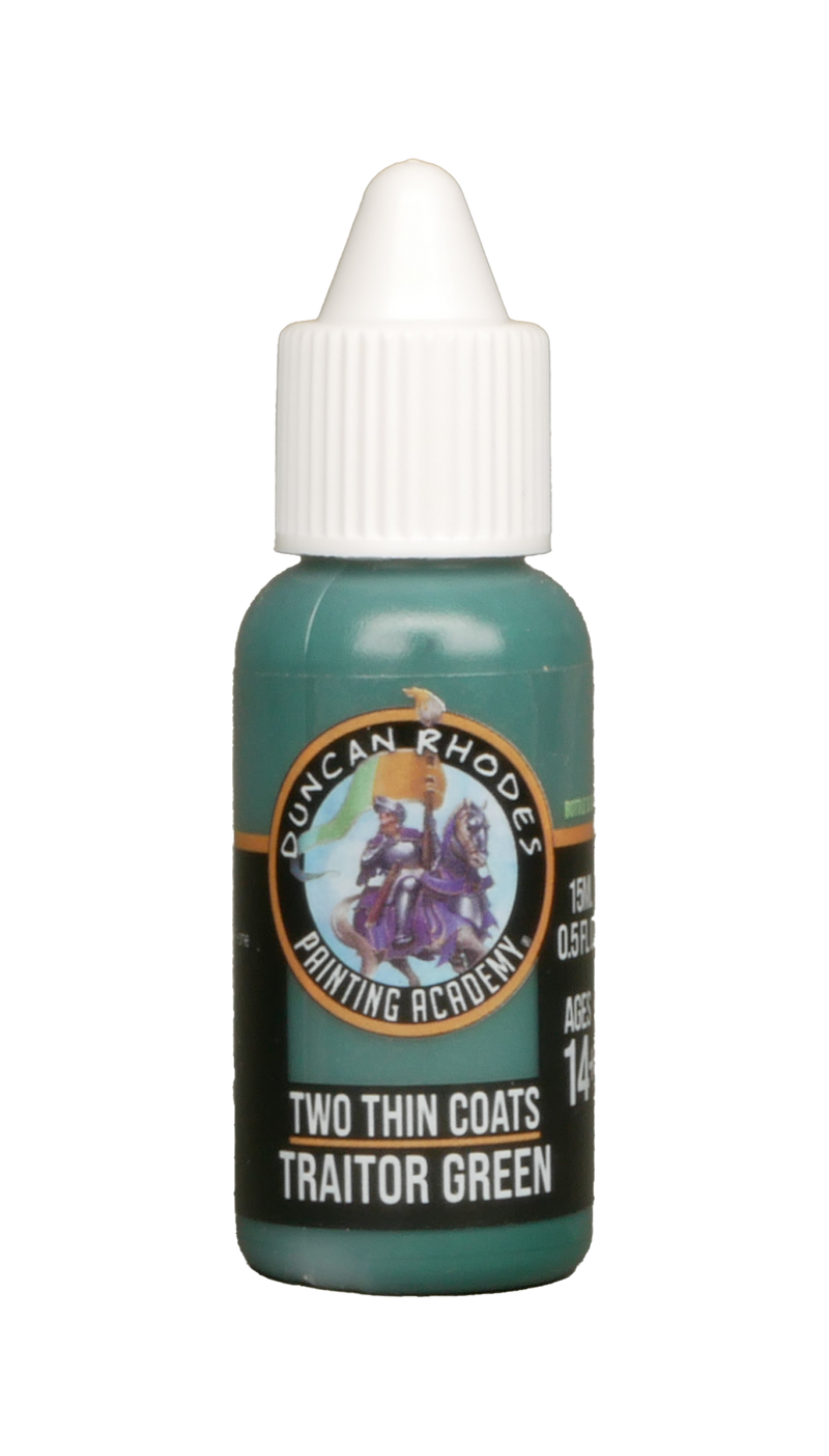 Two Thin Coats: Traitor Green