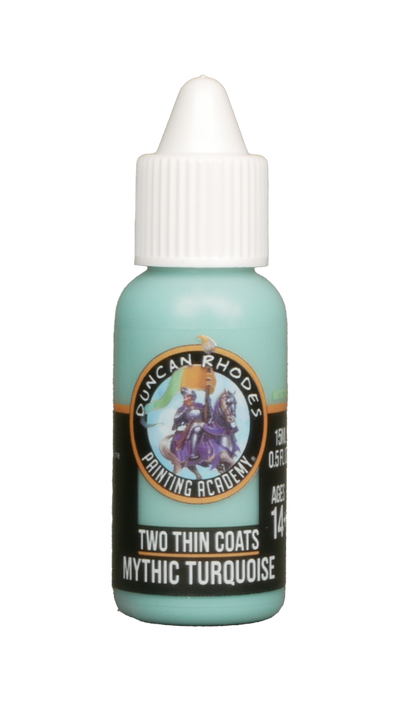 Two Thin Coats: Mythic Turquoise