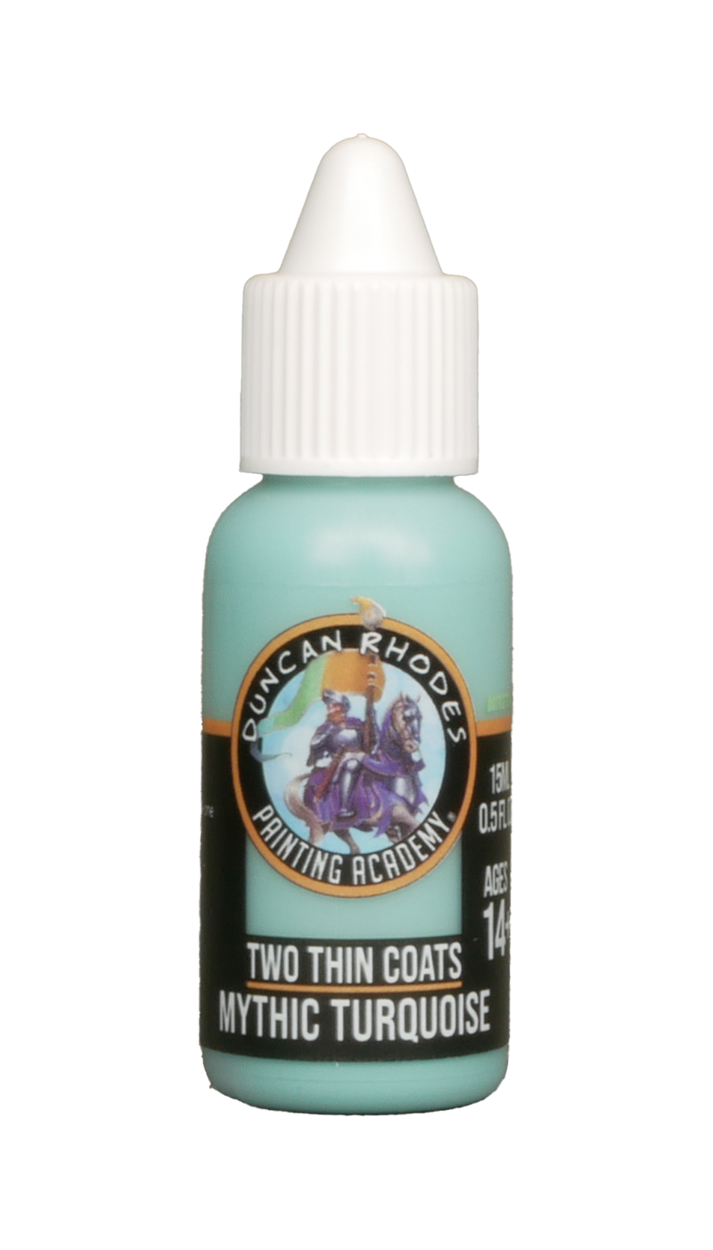 Two Thin Coats: Mythic Turquoise