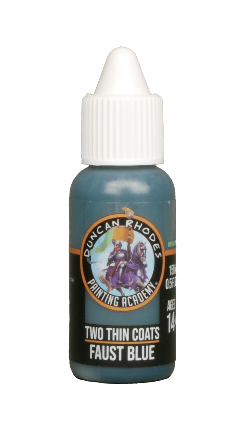 Two Thin Coats: Faust Blue