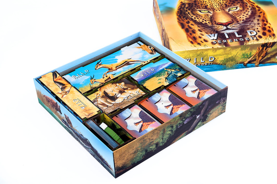 Insert for Wild: Serengeti + expansion UV Print (e-Raptor)