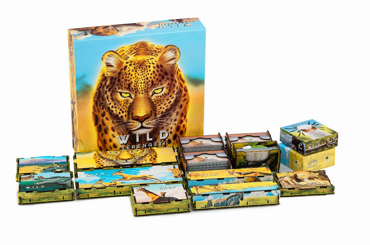 Insert for Wild: Serengeti + expansion UV Print (e-Raptor)