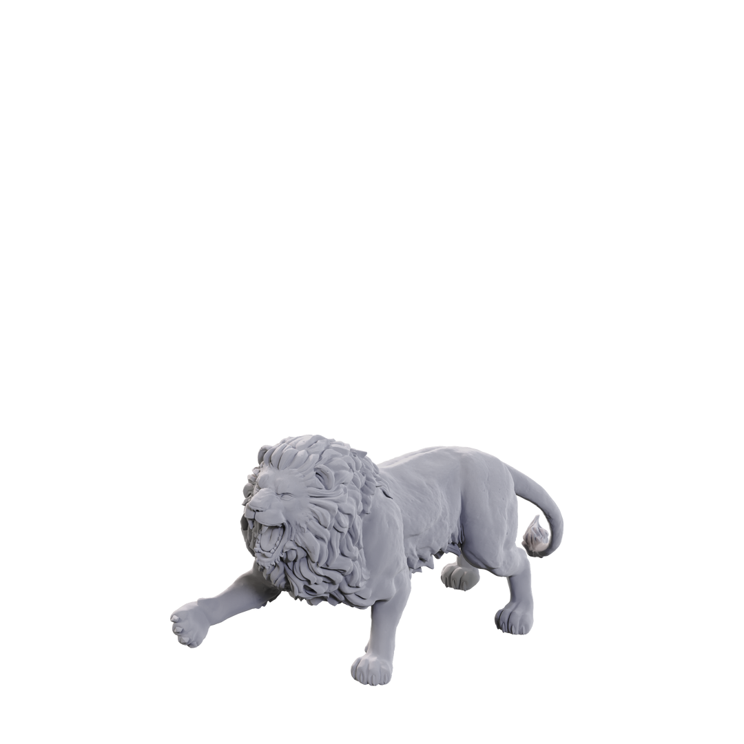 WizKids Deep Cuts: Stone Lion/Animated Stone Lion