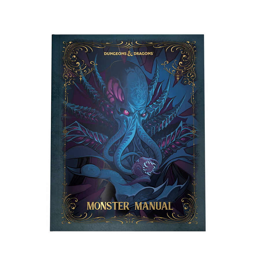 Dungeons & Dragons 2024 Monster Manual (alternate art cover)