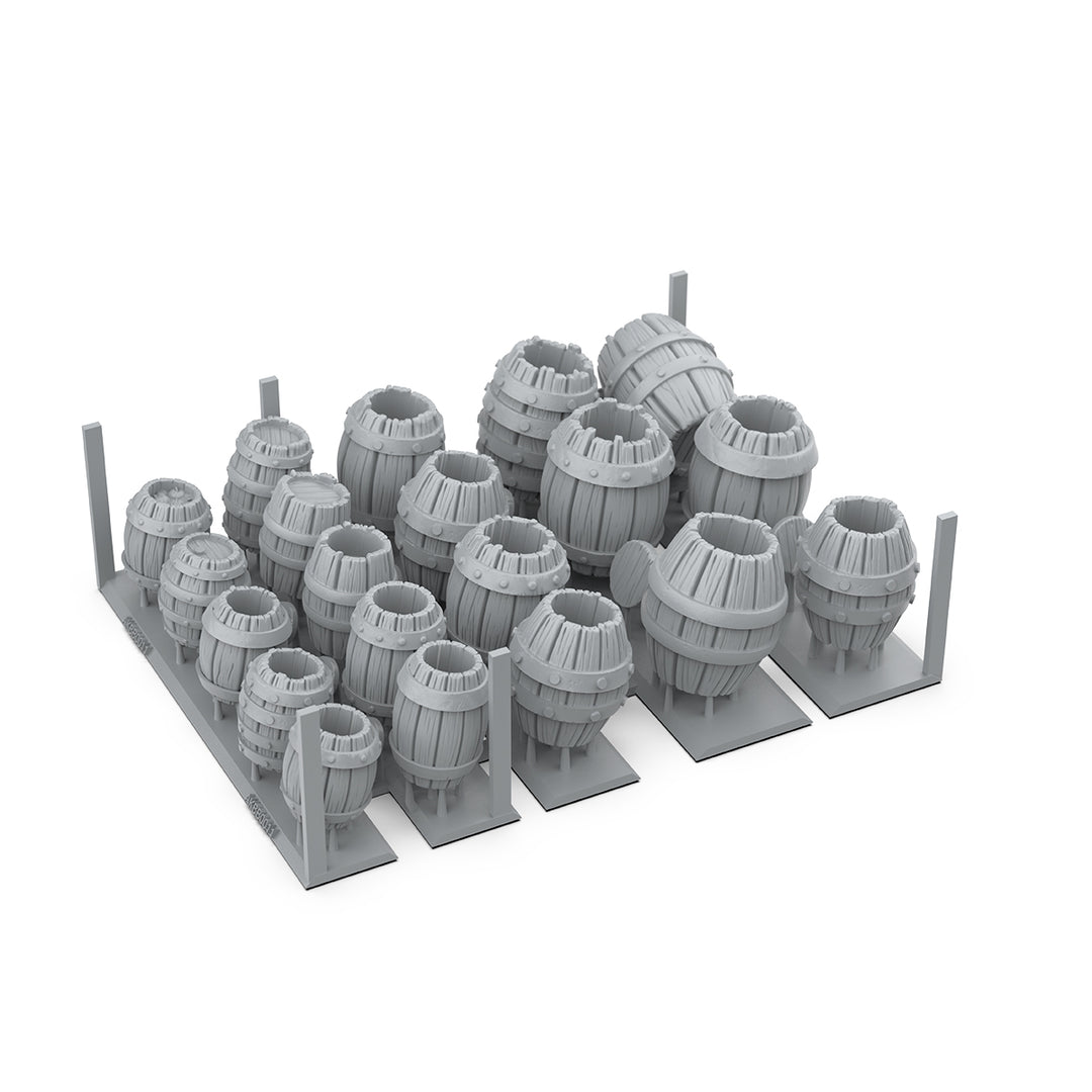 Wood Barrels – AK Basing Bits (AK Interactive) (AKBIT0011)