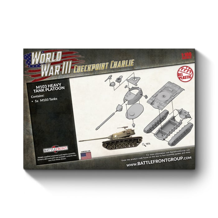 World War III: Checkpoint Charlie - M103 Heavy Tank Platoon (TUBX30)