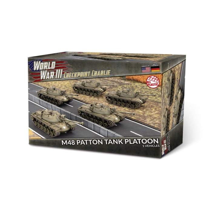 World War III: Checkpoint Charlie - M48 Patton Tank Platoon (TUBX23)