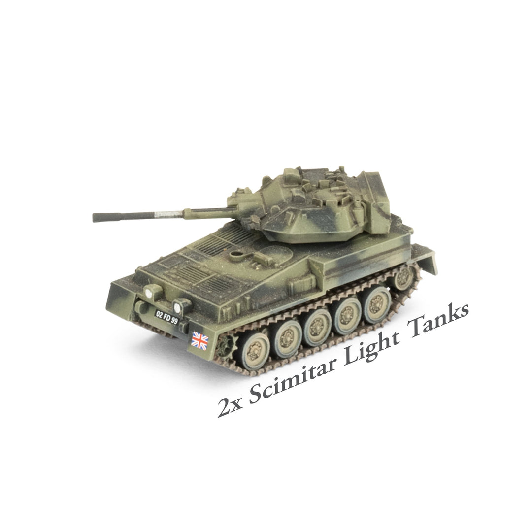 World War III: Team Yankee - British Starter Force: Challenger 2 Armoured Squadron (TBRAB05)