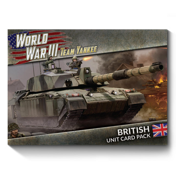 World War III: Team Yankee - British Unit Card Pack (WW3-12U)