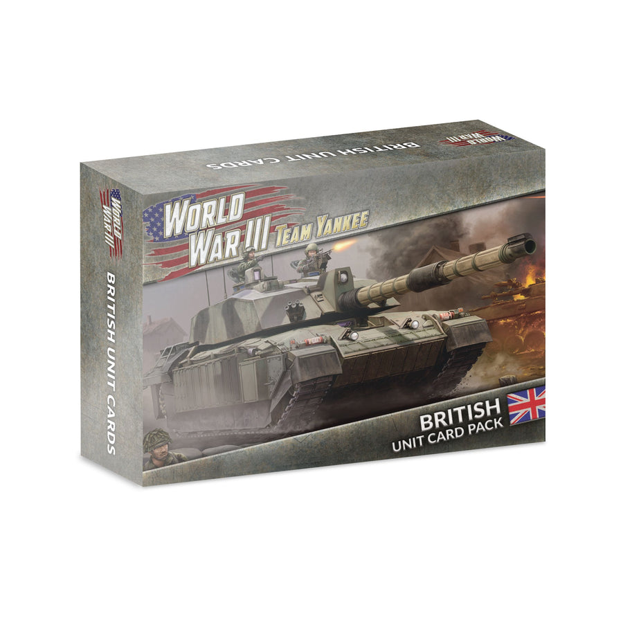 World War III: Team Yankee - British Unit Card Pack (WW3-12U)