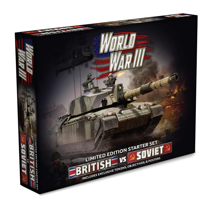 World War III: Team Yankee - British vs Soviet Starter Set - Limited Edition (TYBX05)