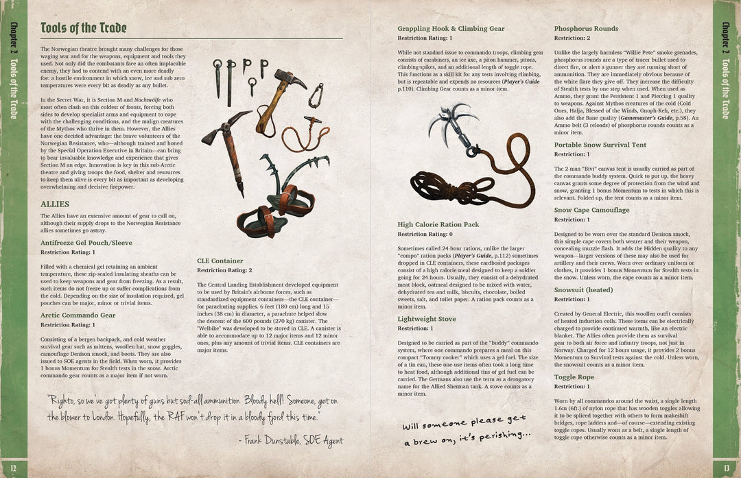 Achtung! Cthulhu 2d20: The Norway Projekt (Supplement)