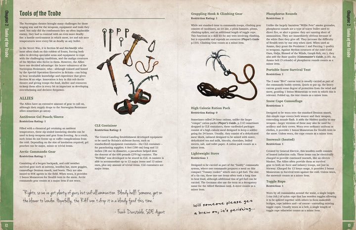 Achtung! Cthulhu 2d20: The Norway Projekt (Supplement)