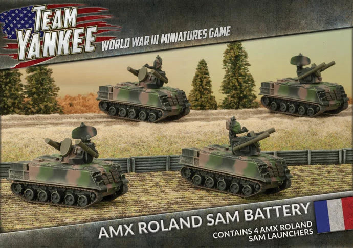 World War III: Team Yankee - AMX Roland SAM Battery (WWIII x4 Tanks) (TFBX06)