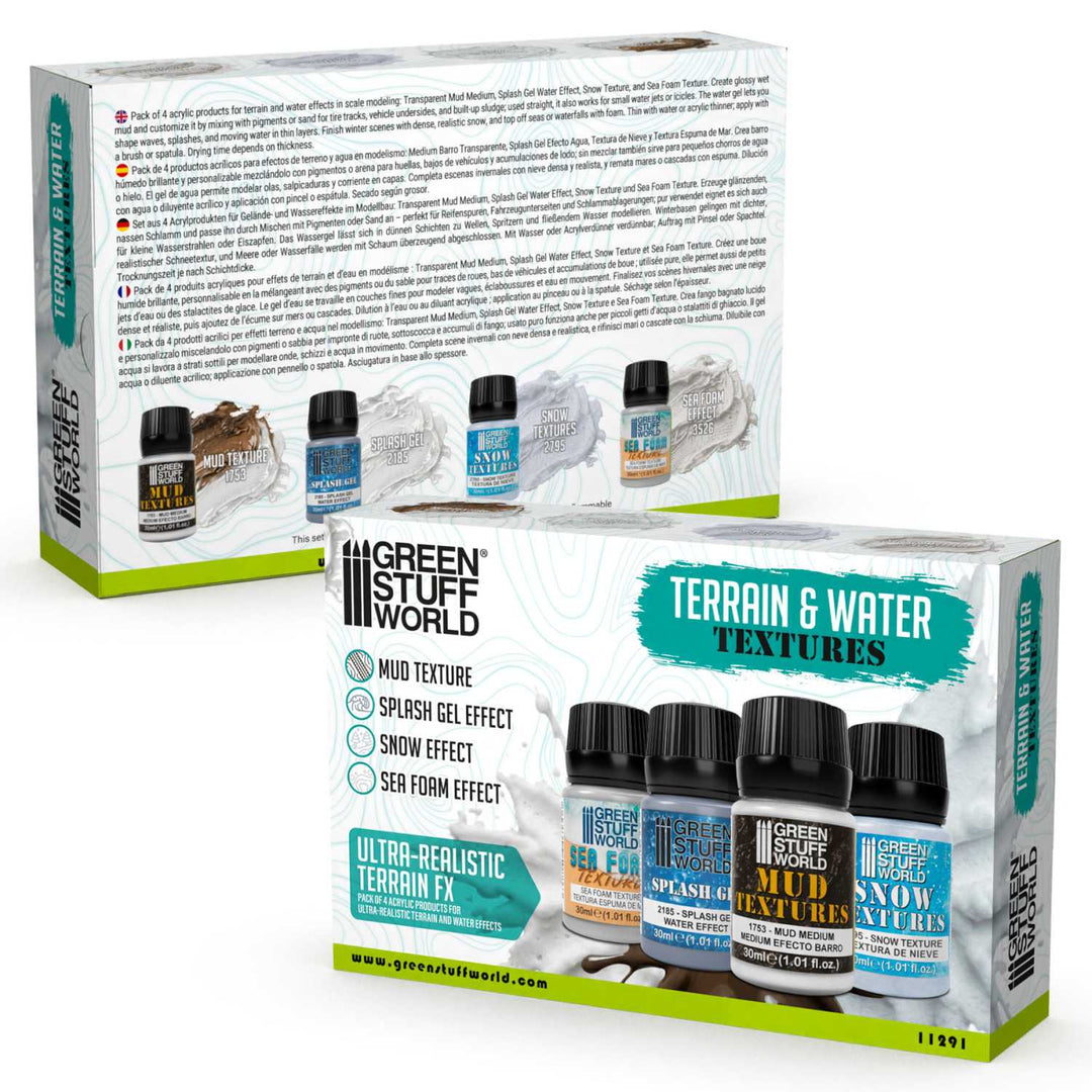 Aquatic textures set 30ml (Green Stuff World)