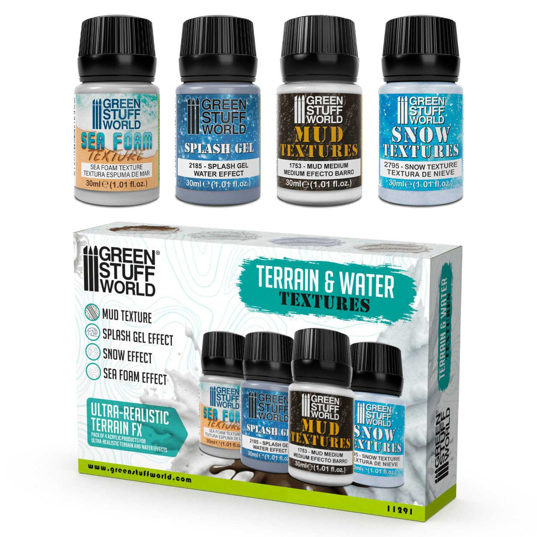 Aquatic textures set 30ml (Green Stuff World)