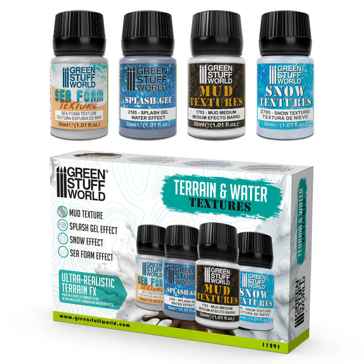 Aquatic textures set 30ml (Green Stuff World)