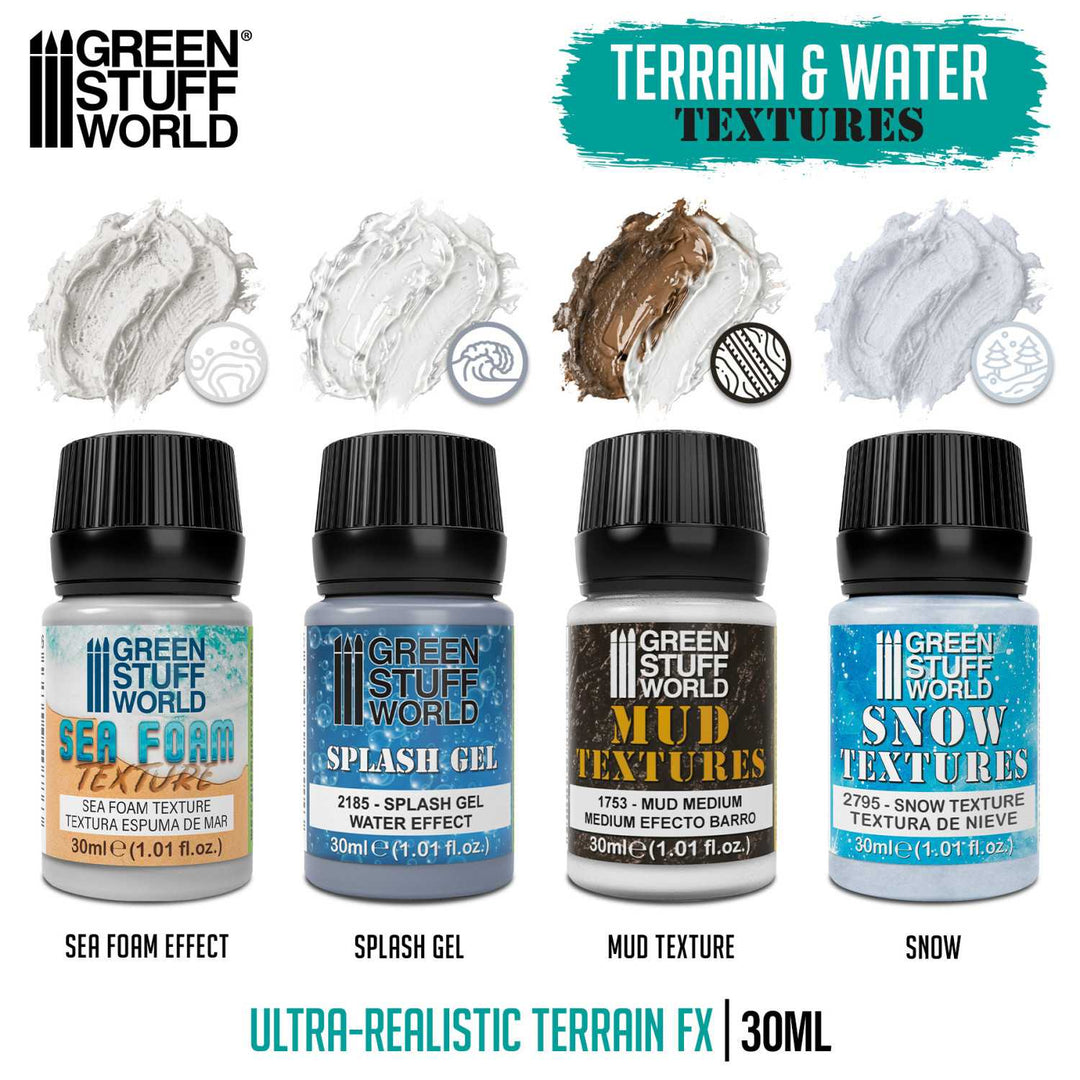 Aquatic textures set 30ml (Green Stuff World)