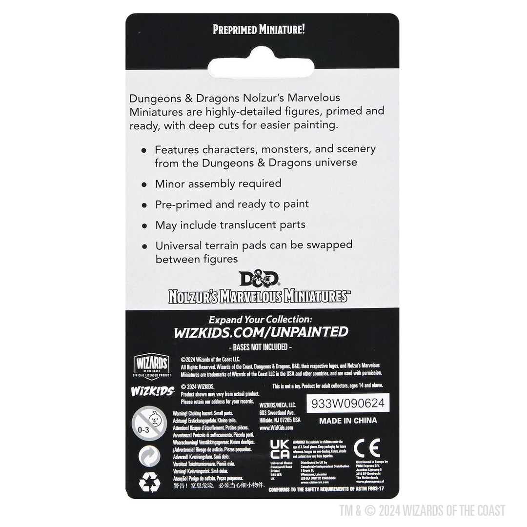 Dungeons & Dragons - Nolzur's Marvelous Miniatures: Archdruid & Martial Arts Adept