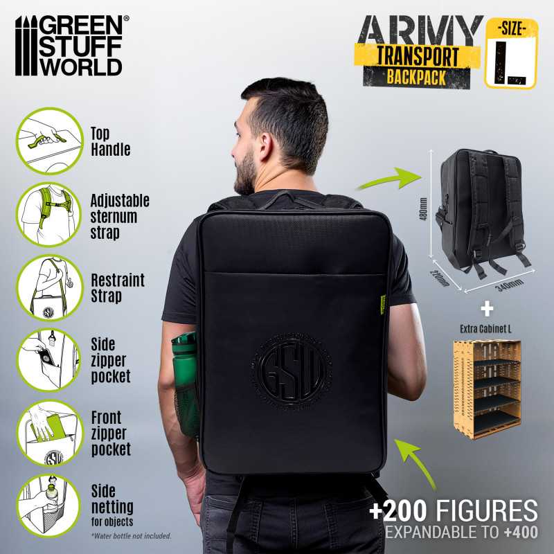 Army Transport Backpack (Green Stuff World)