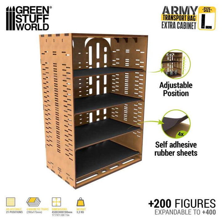 Army Transport Bag - Extra Cabinet L (Green Stuff World)