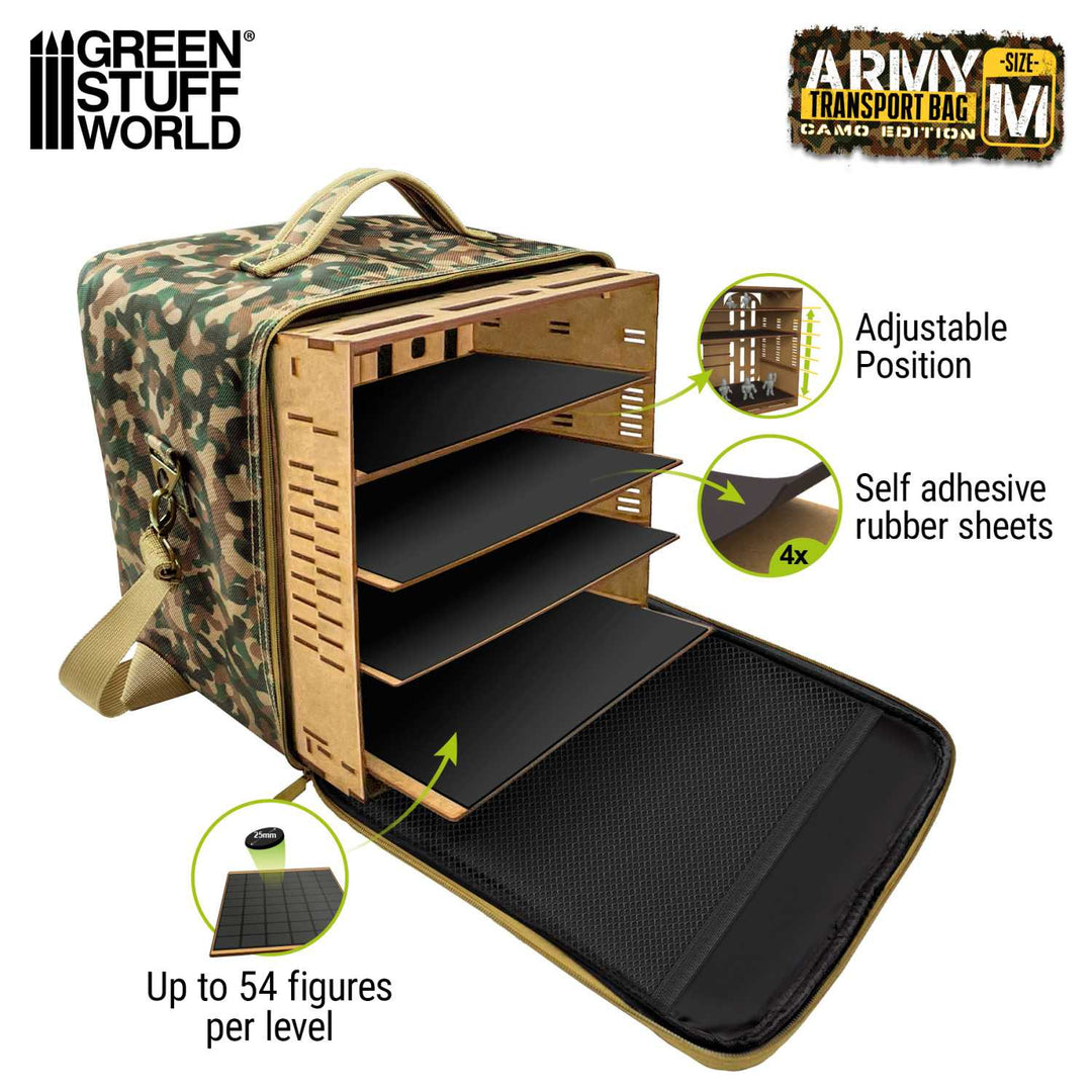 Army Transport Bag - M - Camouflage Edition (Green Stuff World)