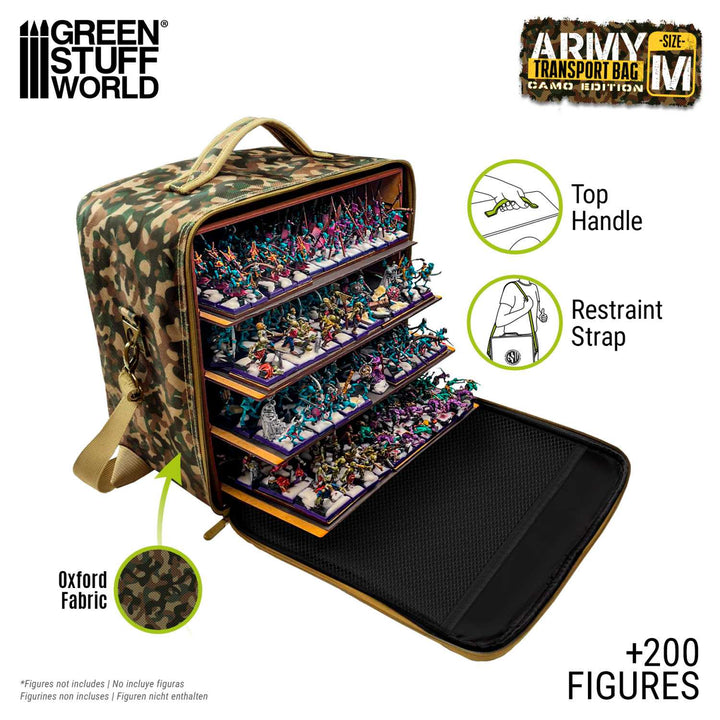 Army Transport Bag - M - Camouflage Edition (Green Stuff World)