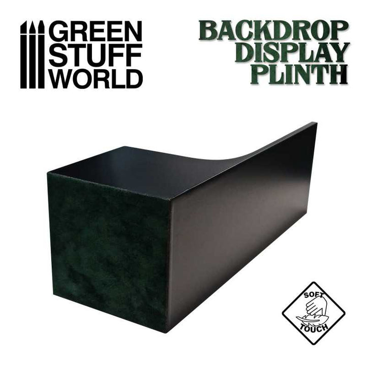 Backdrop Display Plinth 6x6x6cm Black (Green Stuff World)