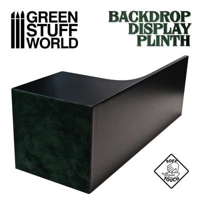 Backdrop Display Plinth 7x7x6cm Black (Green Stuff World)