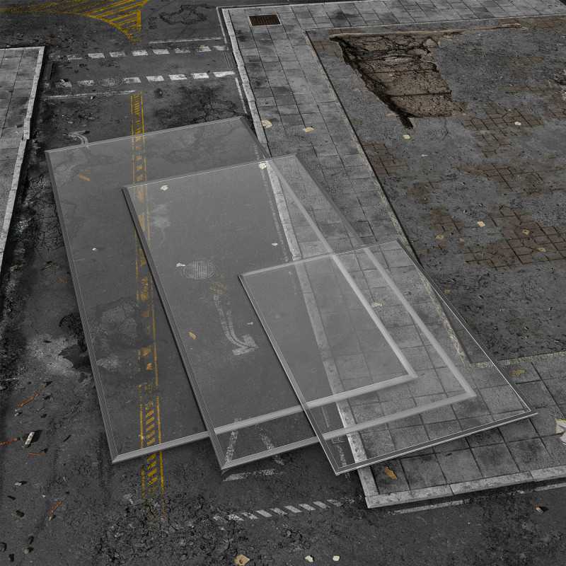 Basic Glasspack Footprints Wh40k compatible (Green Stuff World)